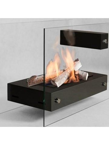 APO GLASS-B - Freistehender Bio-Bodenkamin in verschiedenen Farben
