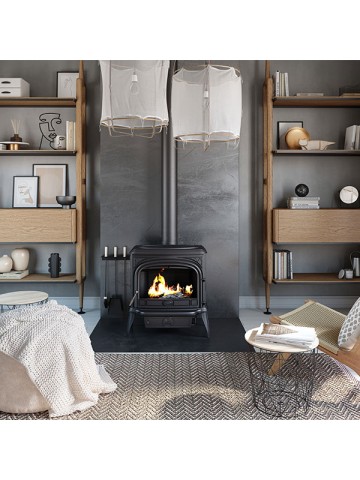 gietijzeren houtkachel