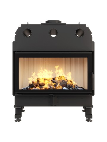 Chimenea insertable de leña...